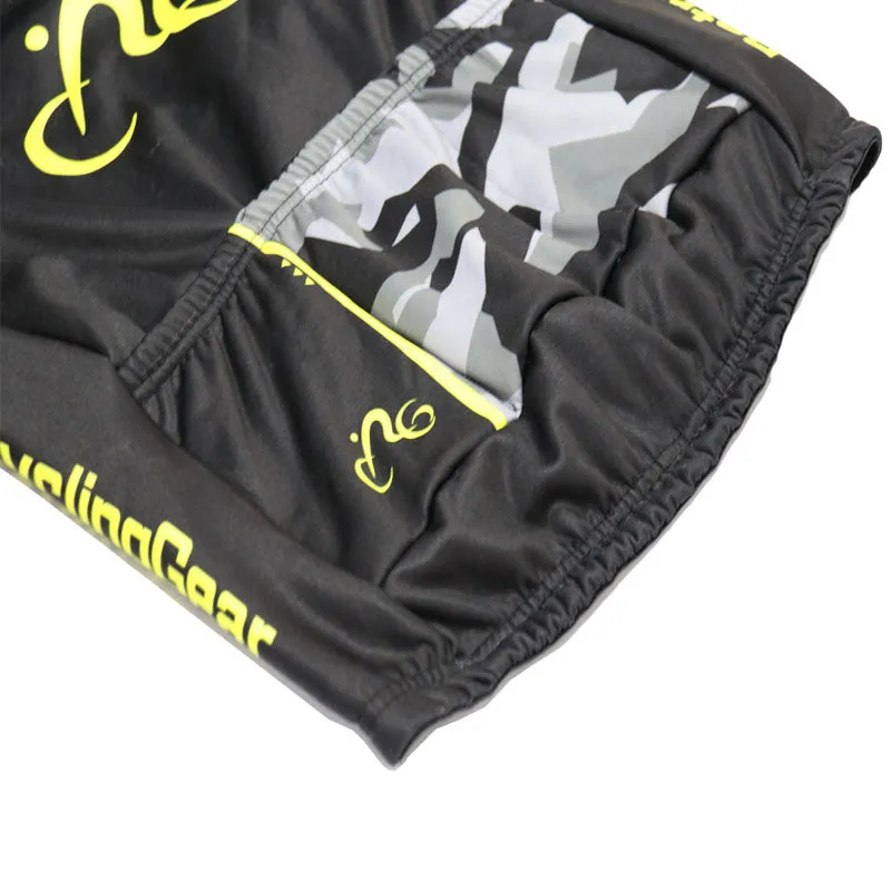 2012 yellow sky Fleece Retro Cycling Vest