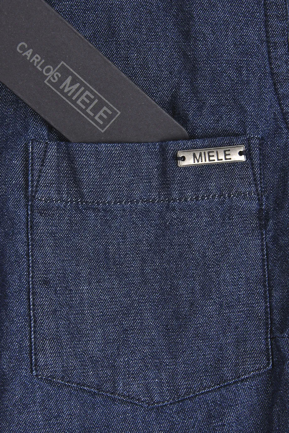 CARLOS MIELE DENIM Intermediate Wash Shirt