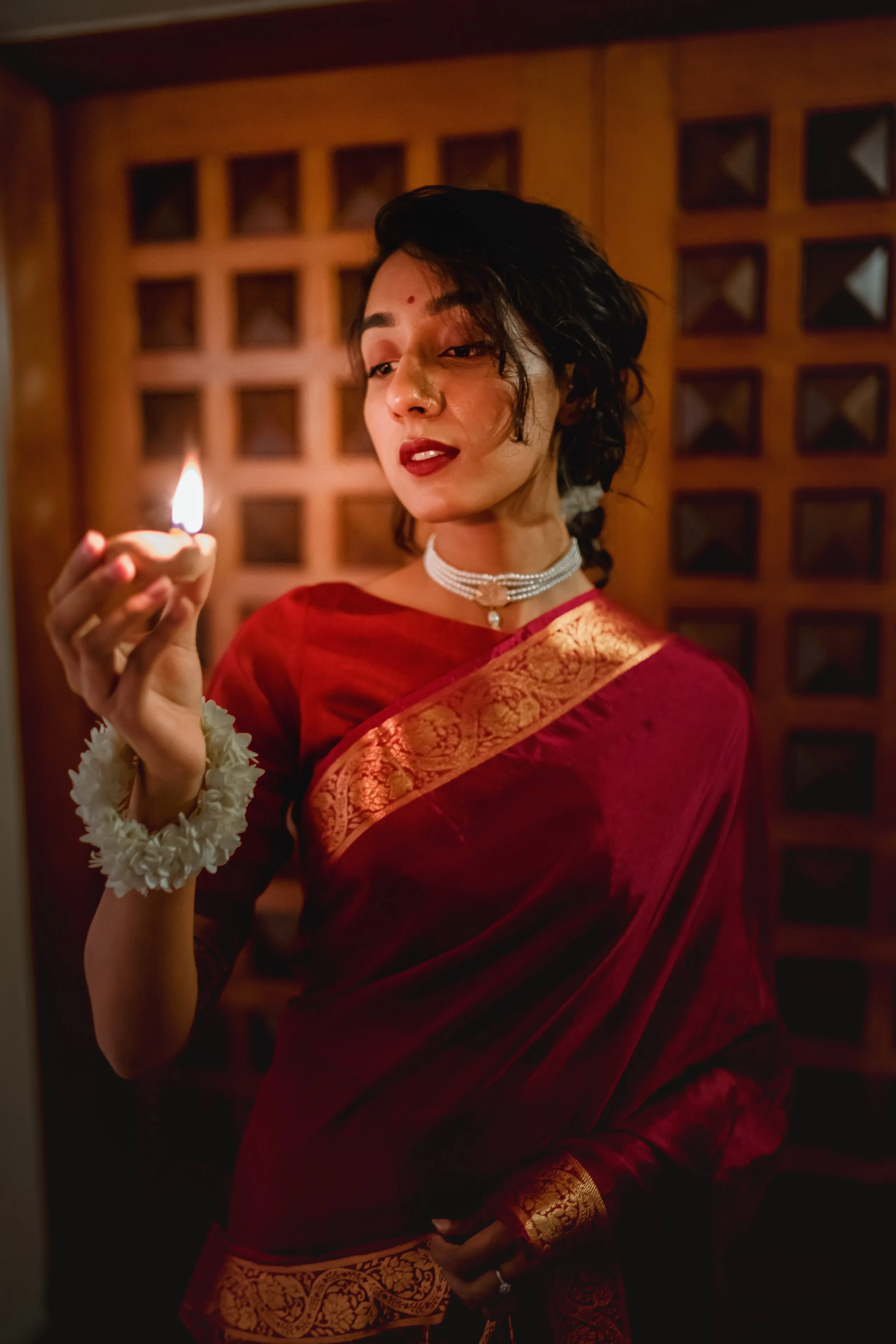 Chiffon Silk Banarsi - Diya
