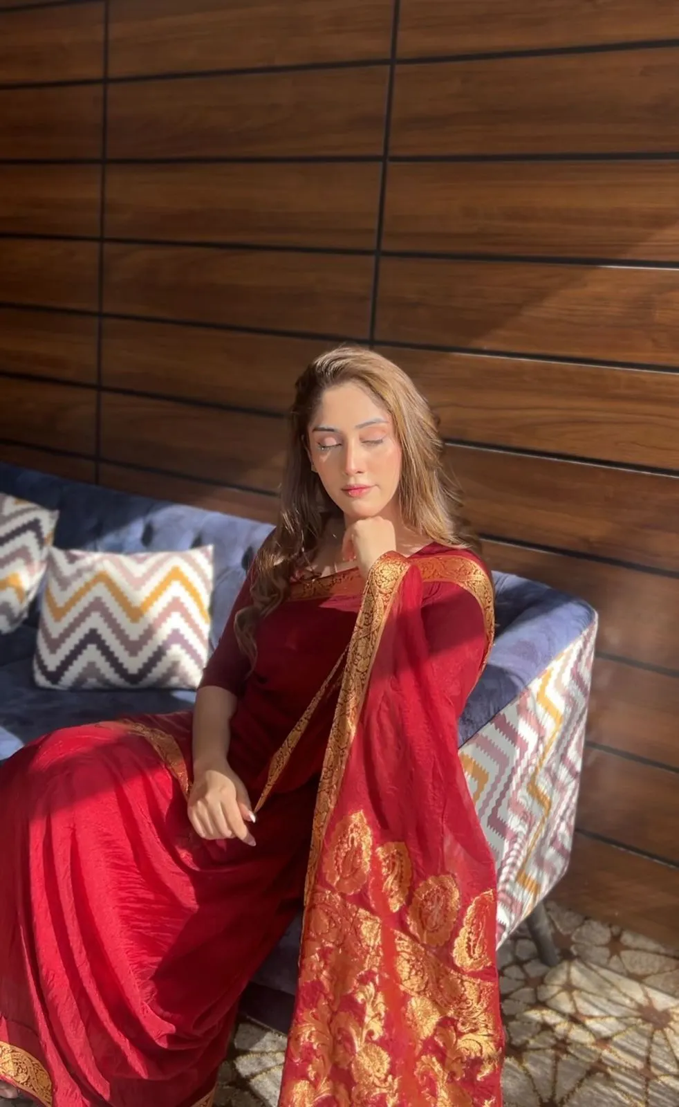 Chiffon Silk Banarsi - Diya