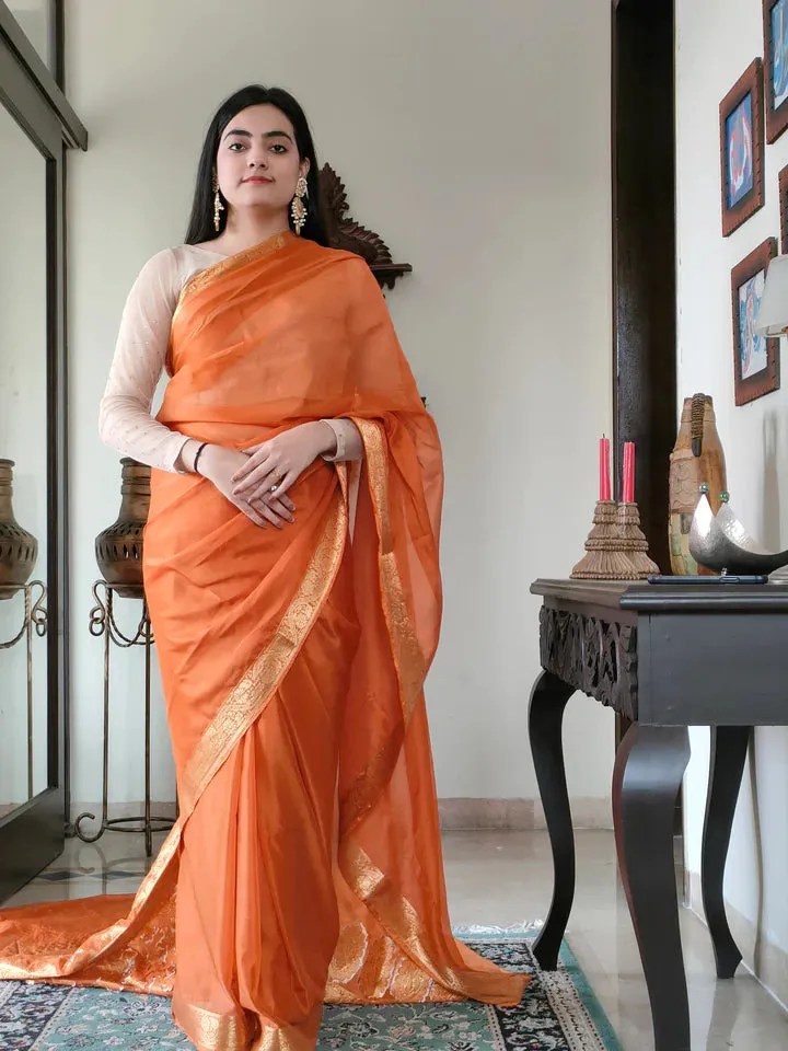 Chiffon Silk Banarsi - Ubtan