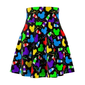 Disney World Epcot Art Festival Women's Skater Skirt