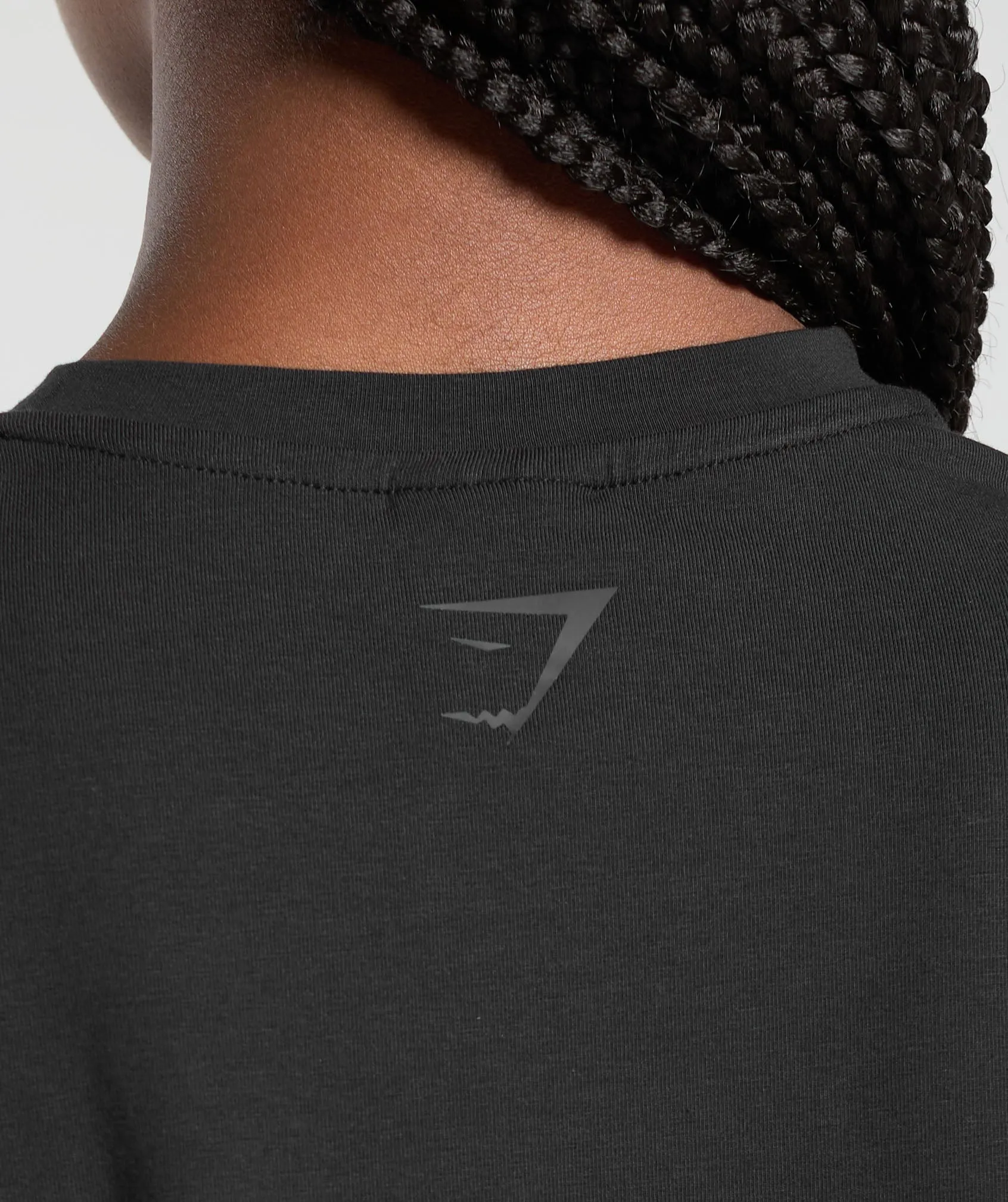Gymshark Oversized T-Shirt Dress - Black