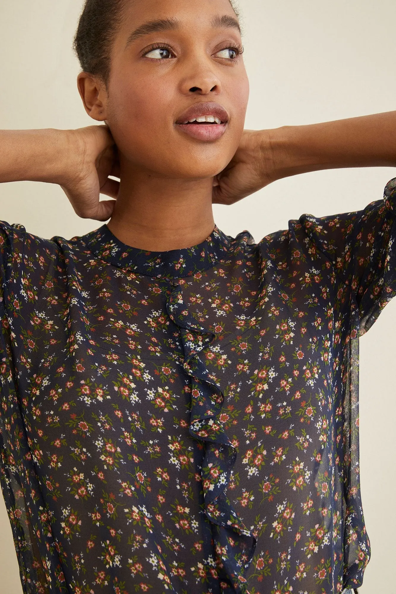 Kiana Silk Blouse