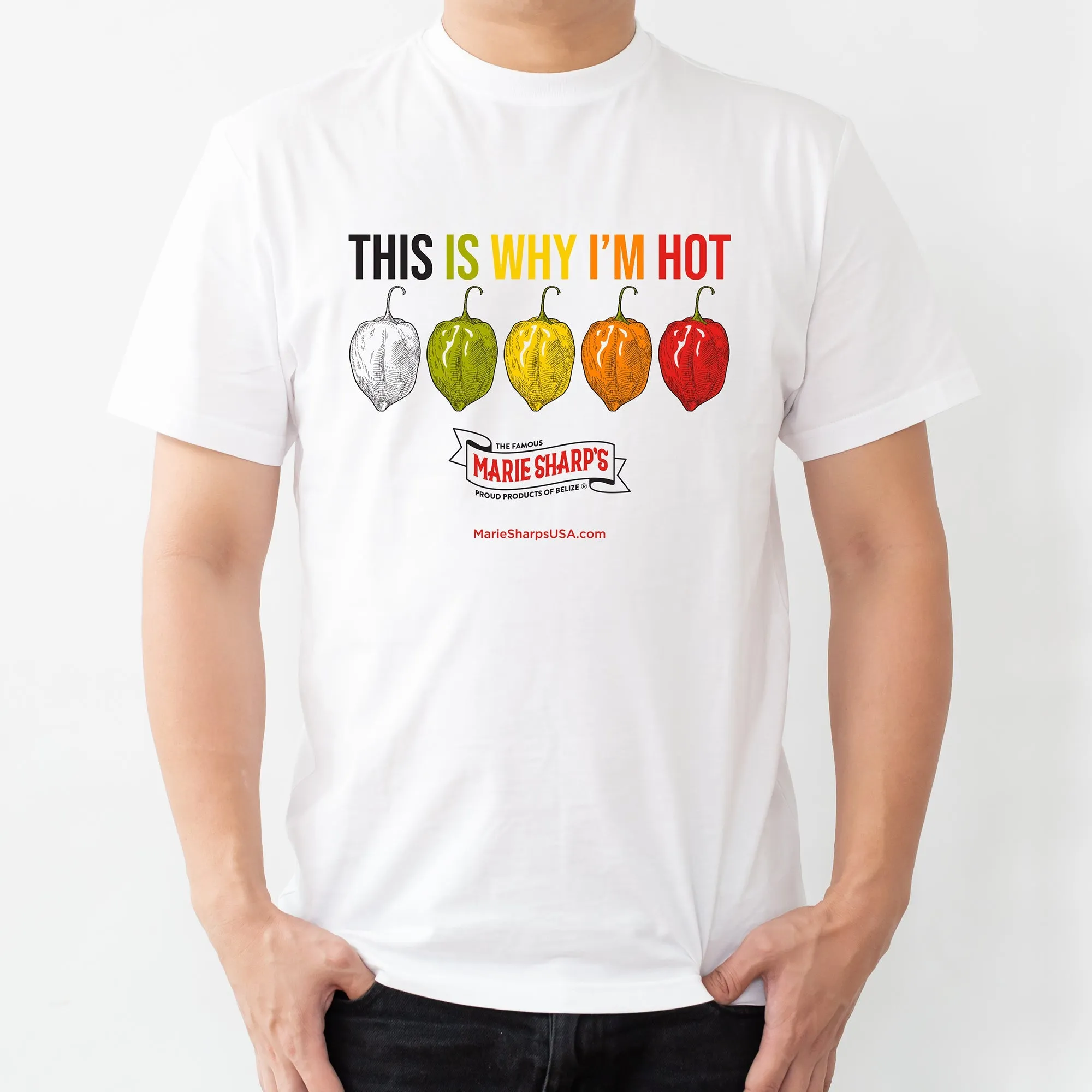Marie Sharp's T-Shirt - I'm Hot - Unisex