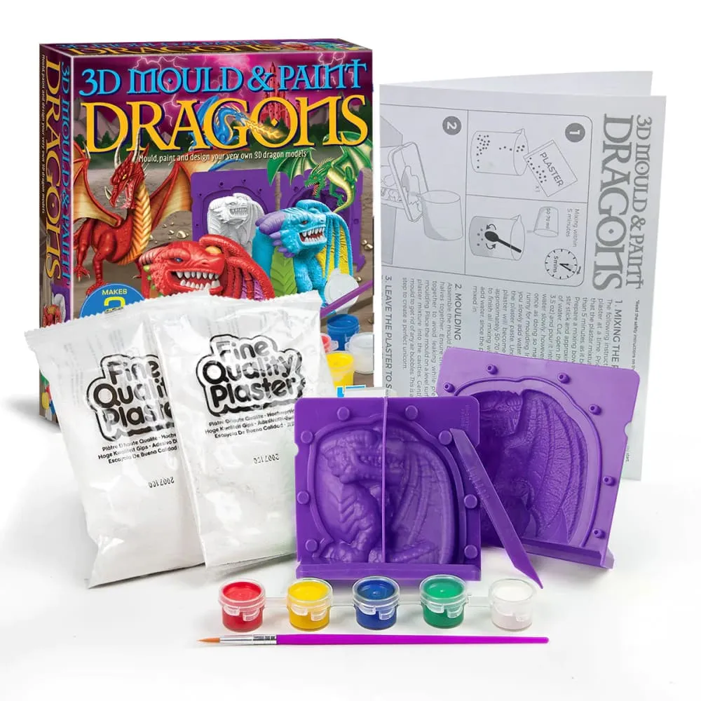Mould & Paint 3D Dragon