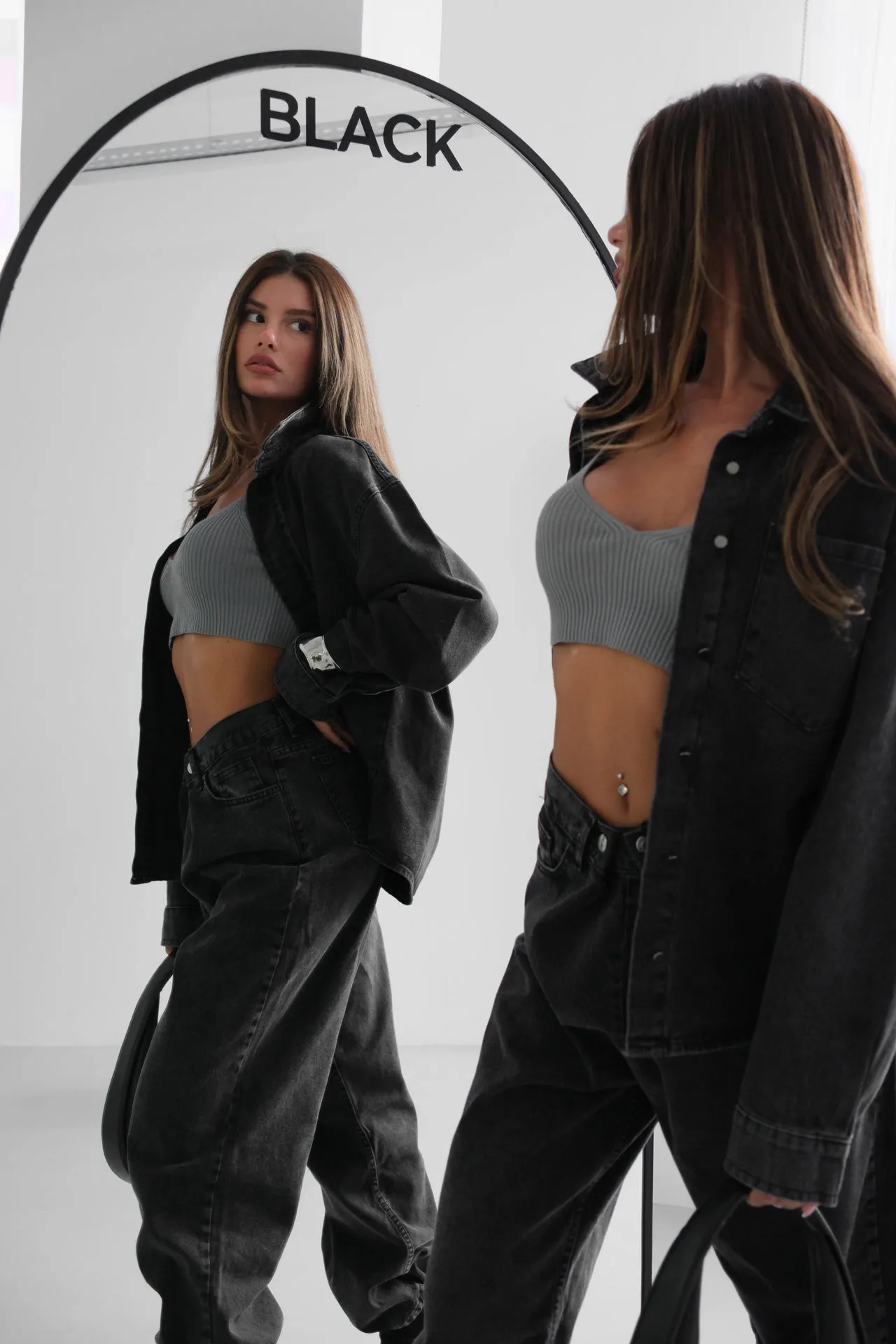 Oversize Denim Shirt