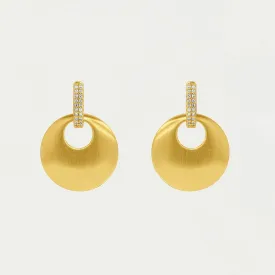 Petit Pavé Drop Earrings